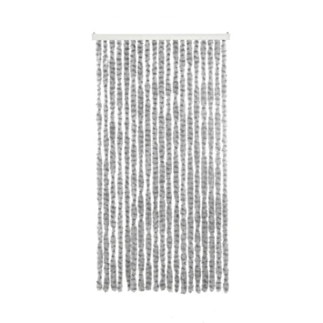 Livn Deurgordijn Chenille Grijs 90x220 Cm 1 Livn Deurgordijn Chenille Grijs 90x220 Cm