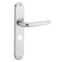 GAMMA Deurkrukset Ankara Langschild Vrij-bezet 63/8mm RVS Look (messing)