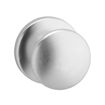 GAMMA Voordeurknop Rond Aluminium 1 GAMMA Voordeurknop Rond Aluminium