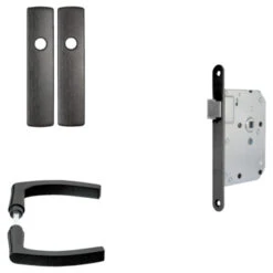 AXA Deurkrukset Zwart Blindschild