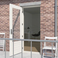 Livn Rolhordeur Basic Wit 105x235 Cm -InterieurKunst Verkoopwinkel 123 20253