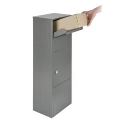 Pakketbrievenbus Hannover Staand Mat Grijs -InterieurKunst Verkoopwinkel 123 20264