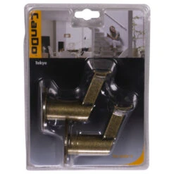 CanDo Leuninghouder Tokyo Oud Brons (2 Stuks) -InterieurKunst Verkoopwinkel 123 20327