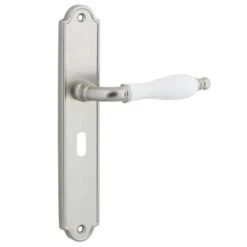 GAMMA Deurkrukset Colorado Langschild Sleutel 56mm RVS Look (messing)