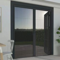 Livn Plisséhordeur Excellent Antraciet 96x245 Cm -InterieurKunst Verkoopwinkel 123 20521