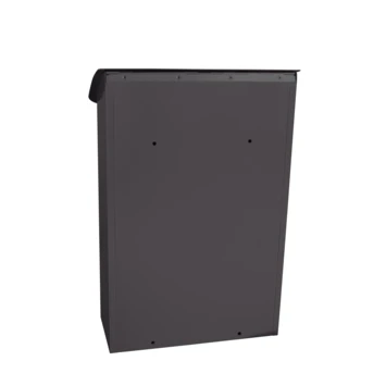 Brievenbus Staal Lugon Antraciet 3 Brievenbus Staal Lugon Antraciet - Afbeelding 3