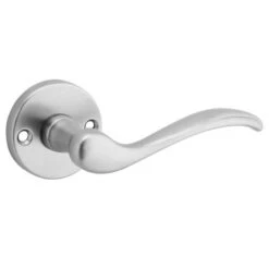 GAMMA Deurkrukset Andorra Rozet Rond RVS Look (messing)