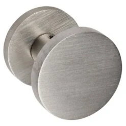 GAMMA Voordeurknop Rond RVS Look