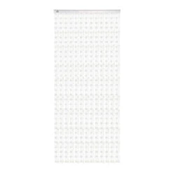 Livn Deurgordijn Beats Transparant/wit 100x230 Cm