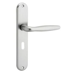 GAMMA Deurkrukset Rimini Langschild Sleutel 56mm RVS Look (messing)