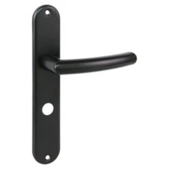 GAMMA Deurkrukset Zurich Langschild Vrij-bezet 63/8mm Zwart (aluminium)