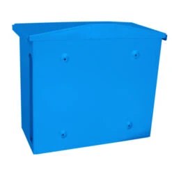 Brievenbus Staal Zamoran Blauw -InterieurKunst Verkoopwinkel 123 20698