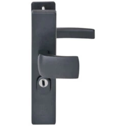 NEMEF Veiligheidsbeslag LS Met Kerntrekbeveiliging SKG 3-sterren Voordeur 55 Mm Zwart -InterieurKunst Verkoopwinkel 123 20704