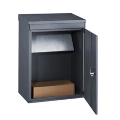 Decayeux Cube 500 Pakketbrievenbus - Antraciet 5 Decayeux Cube 500 Pakketbrievenbus - Antraciet -InterieurKunst Verkoopwinkel 123 20747