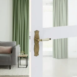 GAMMA Deurkrukset Olympia Langschild Blind Messing Antiek -InterieurKunst Verkoopwinkel 123 20806