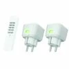 KlikAanKlikUit Stopcontactdimmer 2 Stuks Met Afstandsbediening ACC-250R