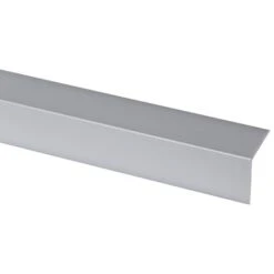 Hoekprofiel Kunststof RVS Look Zelfklevend 30x30mm 260cm