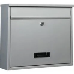 Practo Brievenbus Oxford Zilvergrijs