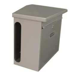 Brievenbus Staal Zamoran Zilver -InterieurKunst Verkoopwinkel 123 21008