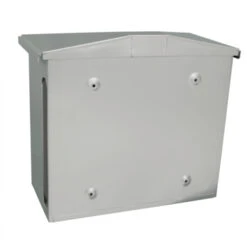 Brievenbus Staal Zamoran Zilver -InterieurKunst Verkoopwinkel 123 21009