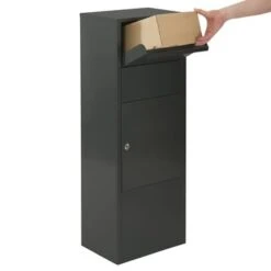 Pakketbrievenbus Hannover Staand Mat Antraciet -InterieurKunst Verkoopwinkel 123 21036