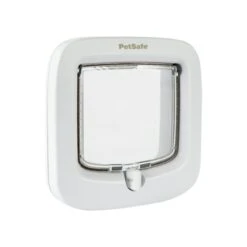 Petsafe Kattenluik 4-standen Wit