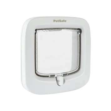 Petsafe Kattenluik 4-standen Wit 1 Petsafe Kattenluik 4-standen Wit