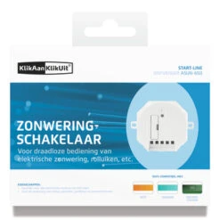 KlikAanKlikUit Zonweringsschakelaar ASUN-650 -InterieurKunst Verkoopwinkel 123 2111