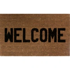 Schraapmat 45x75 Cm Naturel/zwart