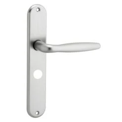 GAMMA Deurkrukset Rimini Langschild Vrij-bezet 63/8mm RVS Look (messing)