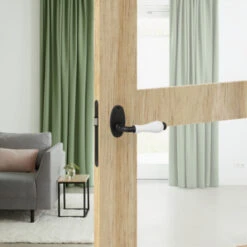 GAMMA Deurkrukset Myra Ovaal Rozet Messing Antiek -InterieurKunst Verkoopwinkel 123 21194