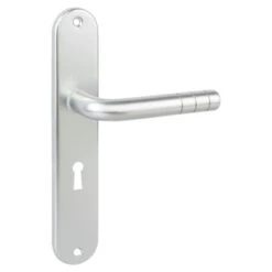 GAMMA Deurkrukset New York Langschild Sleutel 56mm Aluminium