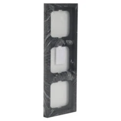 Busch-Jaeger Future Linear Afdekraam 3-voudig Zwart 7 Busch-Jaeger Future Linear Afdekraam 3-voudig Zwart -InterieurKunst Verkoopwinkel 123 2125