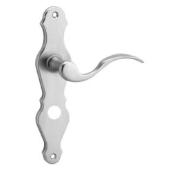 GAMMA Deurkrukset Lepel Langschild Vrij-bezet 63/8mm RVS Look (messing)