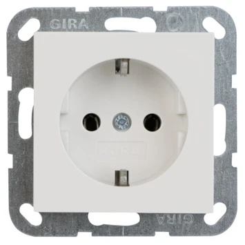 Gira ST55 Voordeelpack Inbouw Enkel Geaard Stopcontact 10 Stuks 2 Gira ST55 Voordeelpack Inbouw Enkel Geaard Stopcontact 10 Stuks - Afbeelding 2