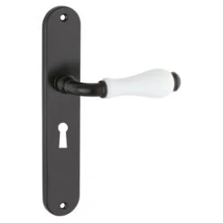 GAMMA Deurkrukset Myra Langschild Zwart Sleutel 56 Mm