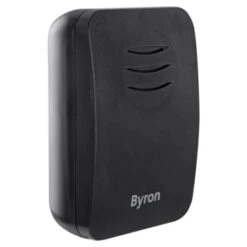 Byron DBY-21131 Draadloze Deurbelset Batterij 100m Zwart -InterieurKunst Verkoopwinkel 123 21335