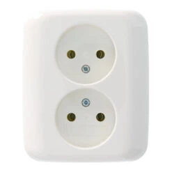 Busch-Jaeger Reflex SI Dubbel Stopcontact Wit