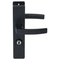 NEMEF Veiligheidsbeslag LS Met Kerntrekbeveiliging SKG 3-sterren Achterdeur 72 Mm Zwart -InterieurKunst Verkoopwinkel 123 21372