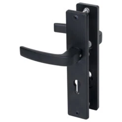 NEMEF Veiligheidsbeslag LS Met Kerntrekbeveiliging SKG 3-sterren Achterdeur 72 Mm Zwart -InterieurKunst Verkoopwinkel 123 21374