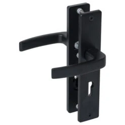 NEMEF Veiligheidsbeslag LS Met Kerntrekbeveiliging SKG 3-sterren Achterdeur 72 Mm Zwart -InterieurKunst Verkoopwinkel 123 21376