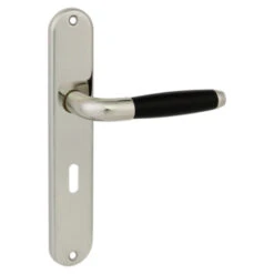 GAMMA Deurkrukset Darling Langschild Sleutel 56mm Nikkel Glans (messing)