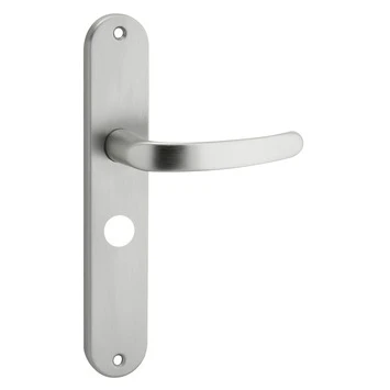 GAMMA Deurkrukset Dublin Langschild Vrij-bezet 63/8mm RVS Look (messing) 1 GAMMA Deurkrukset Dublin Langschild Vrij-bezet 63/8mm RVS Look (messing)