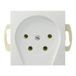 Berker S.1 Stopcontact Telefonie Wit