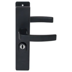 NEMEF Veiligheidsbeslag LS Met Kerntrekbeveiliging SKG 3-sterren Achterdeur 55 Mm Zwart -InterieurKunst Verkoopwinkel 123 21495