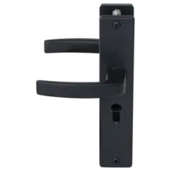 NEMEF Veiligheidsbeslag LS Met Kerntrekbeveiliging SKG 3-sterren Achterdeur 55 Mm Zwart -InterieurKunst Verkoopwinkel 123 21498