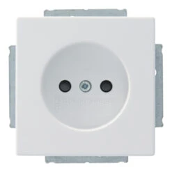 Busch-Jaeger Future Linear Enkel Stopcontact Mat Wit