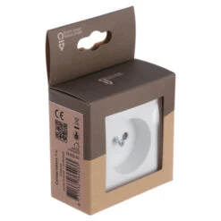 Busch-Jaeger Future Linear Enkel Stopcontact Mat Wit -InterieurKunst Verkoopwinkel 123 2158