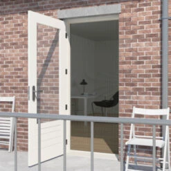 Livn Rolhordeur Basic Wit 105x205 Cm -InterieurKunst Verkoopwinkel 123 21723