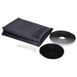 Screen Lite Zelfklevend Klittenband Anti Pollen Antraciet 150x130 Cm